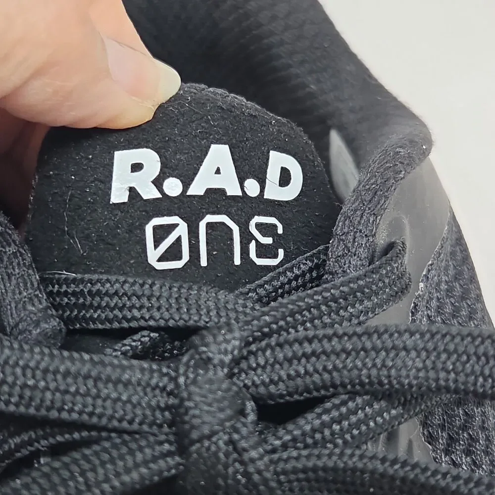 RAD One  Shoes Mens Size 9  Womens 10.5 Black and White